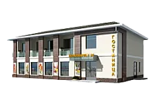 H02 - гостиница с кафе